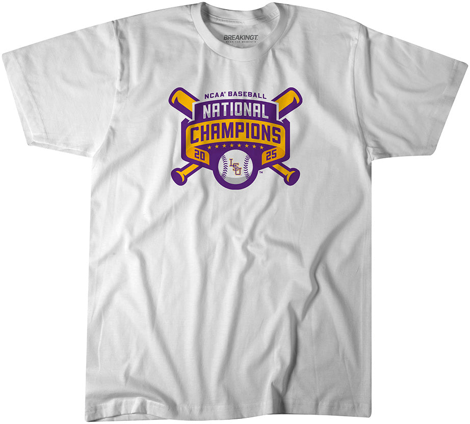 LSU Baseball: 2025 National Champions Logo
