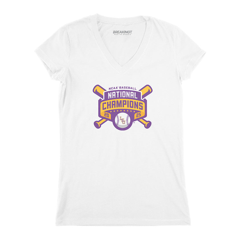 LSU Baseball: 2025 National Champions Logo