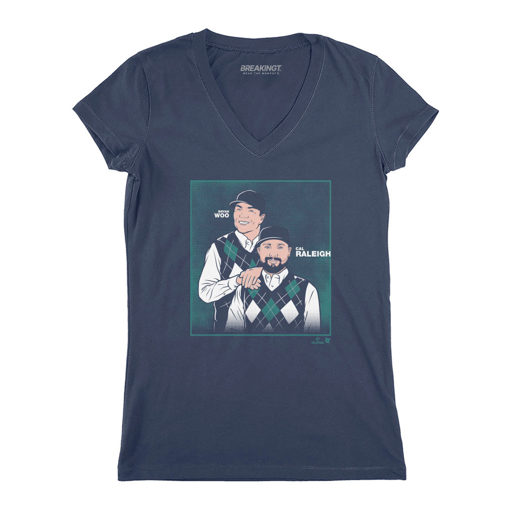 Cal Raleigh & Bryan Woo: Family Portrait