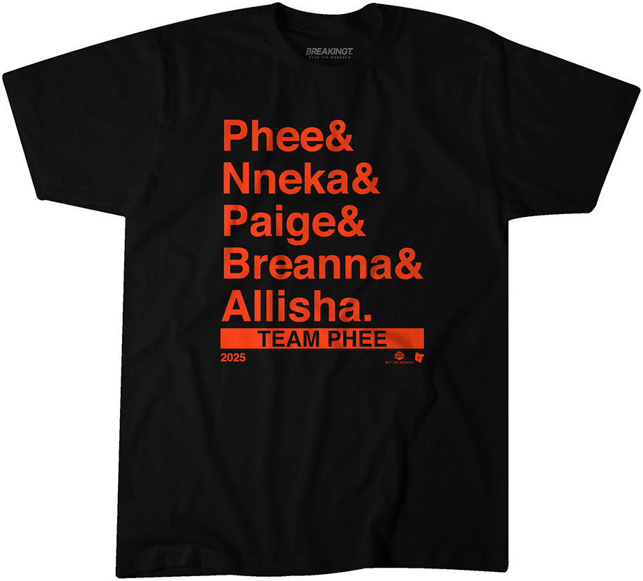 Team Phee Lineup Ampersand