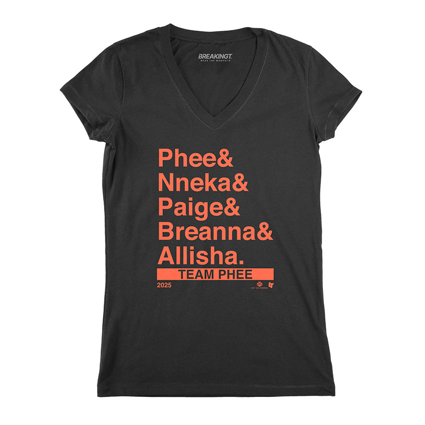 Team Phee Lineup Ampersand