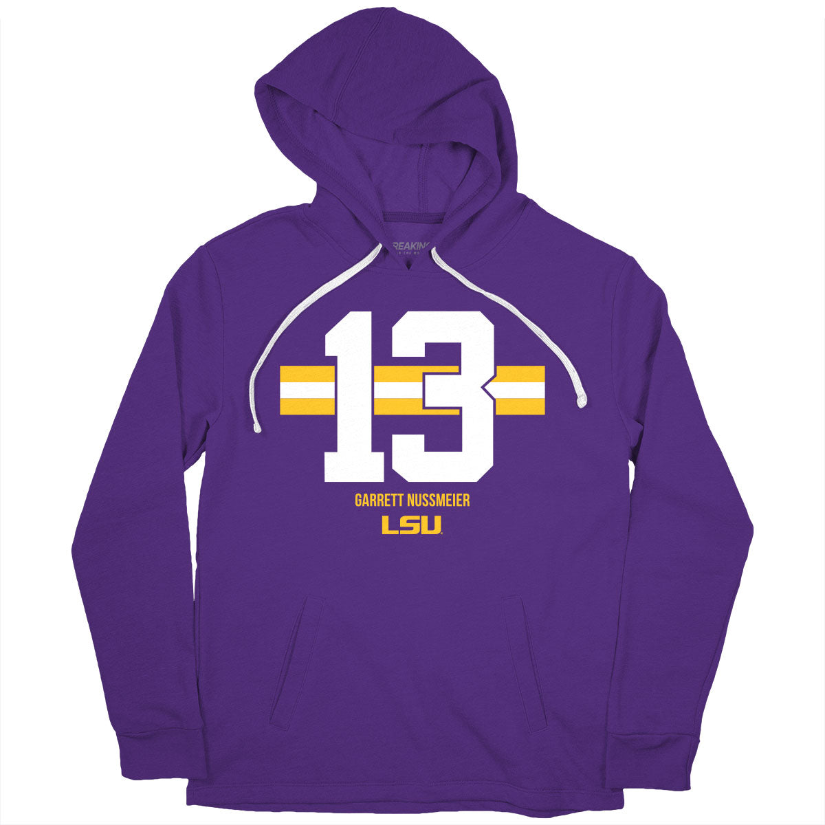 LSU Football: Garrett Nussmeier Name Number Stripe