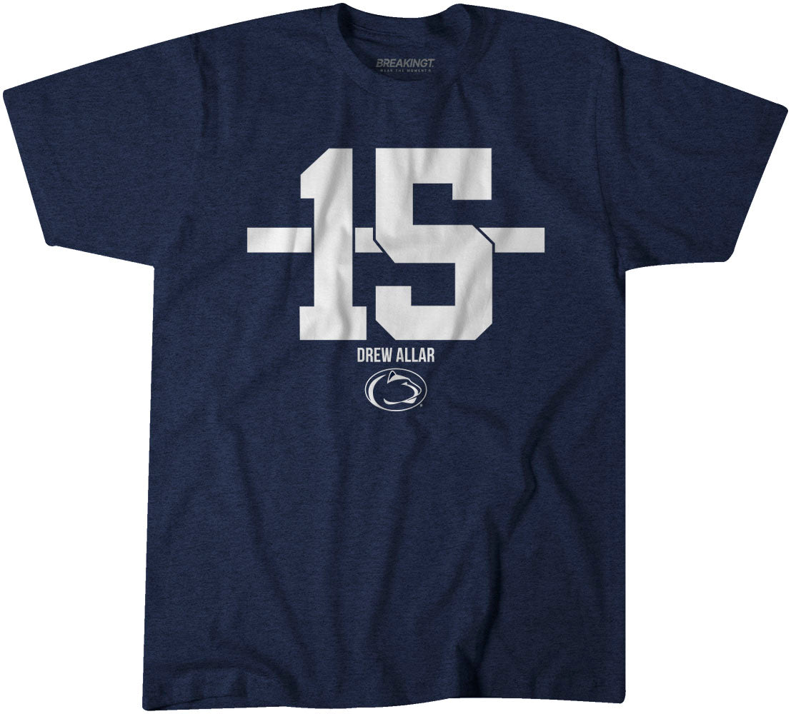 Penn State Football: Drew Allar Name Number Stripe
