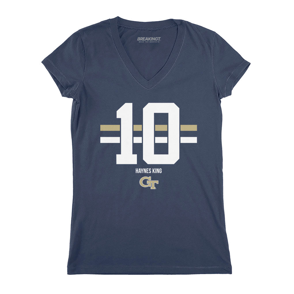 Georgia Tech Football: Haynes King Name Number Stripe