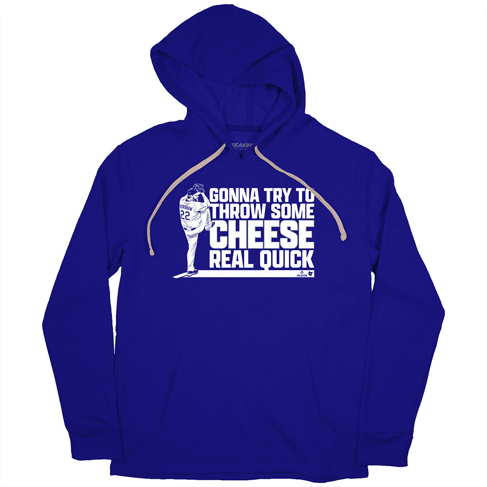 Clayton Kershaw: Gonna Try To Throw Some Cheese Real Quick