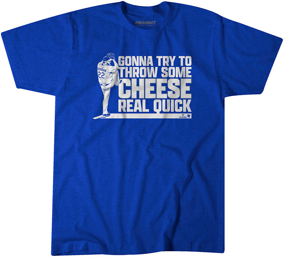 Clayton Kershaw: Gonna Try To Throw Some Cheese Real Quick