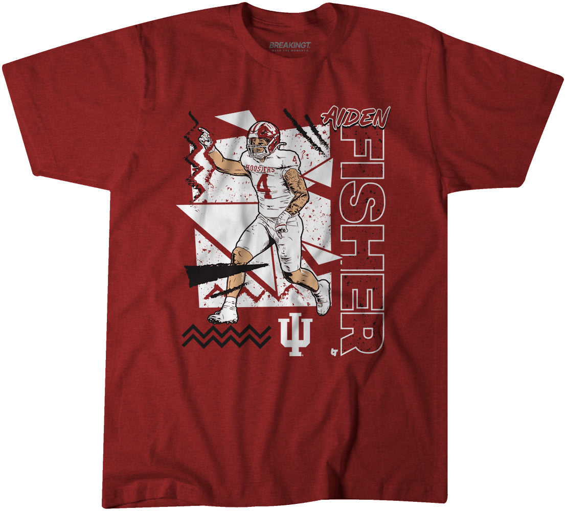 Indiana Football: Aiden Fisher 90s style