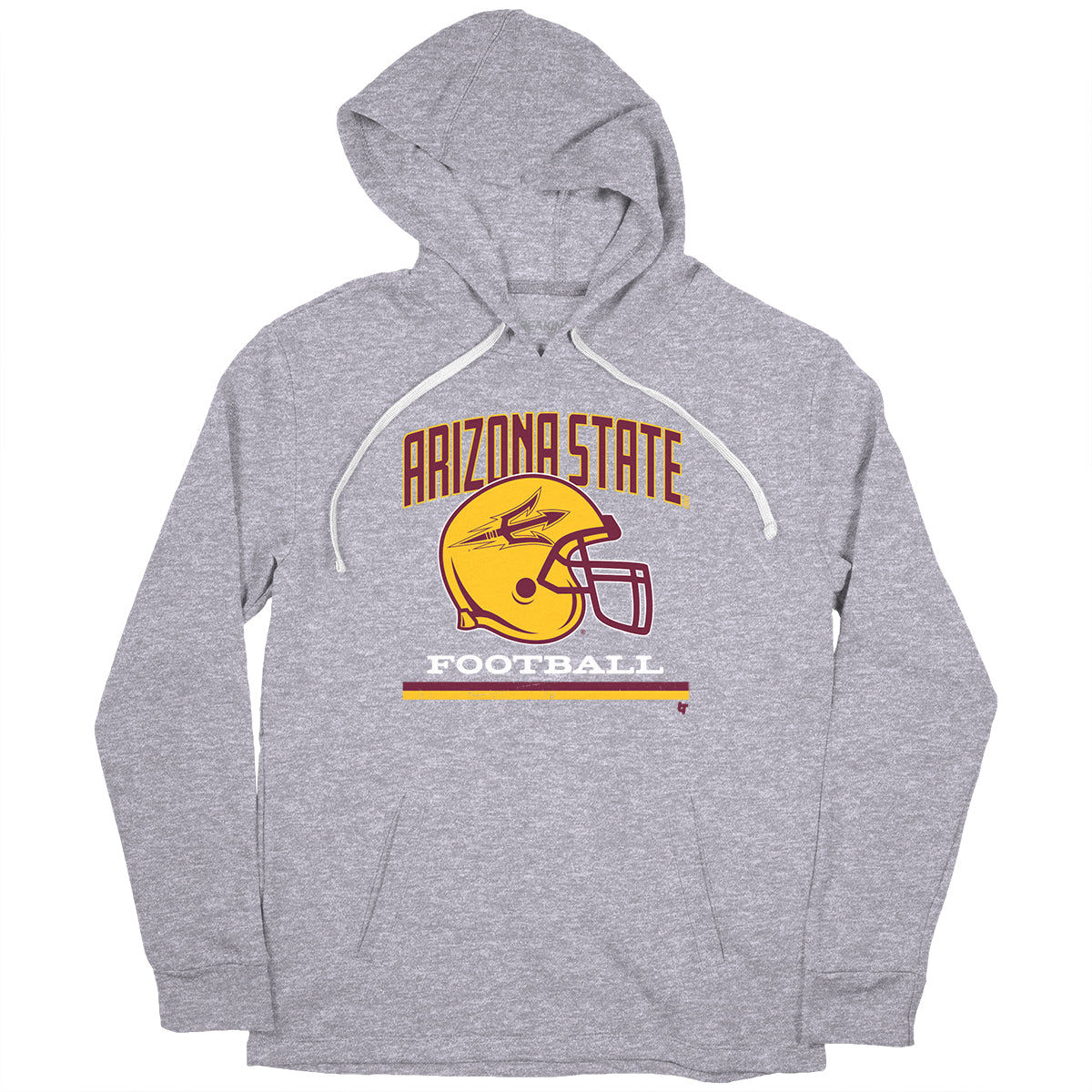classic arizona state football helmet Arizona State Football: Vintage Helmet, Hoodie / 2XL - Arizona State Sun Devils-College Football - Sports Fan Gear