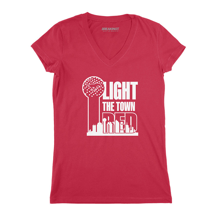 SMU Mustangs: Light the Town Red