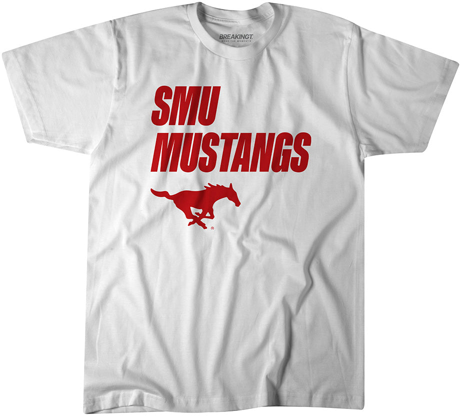 SMU Football Spirit Colors 4-Pack T-Shirt Bundle