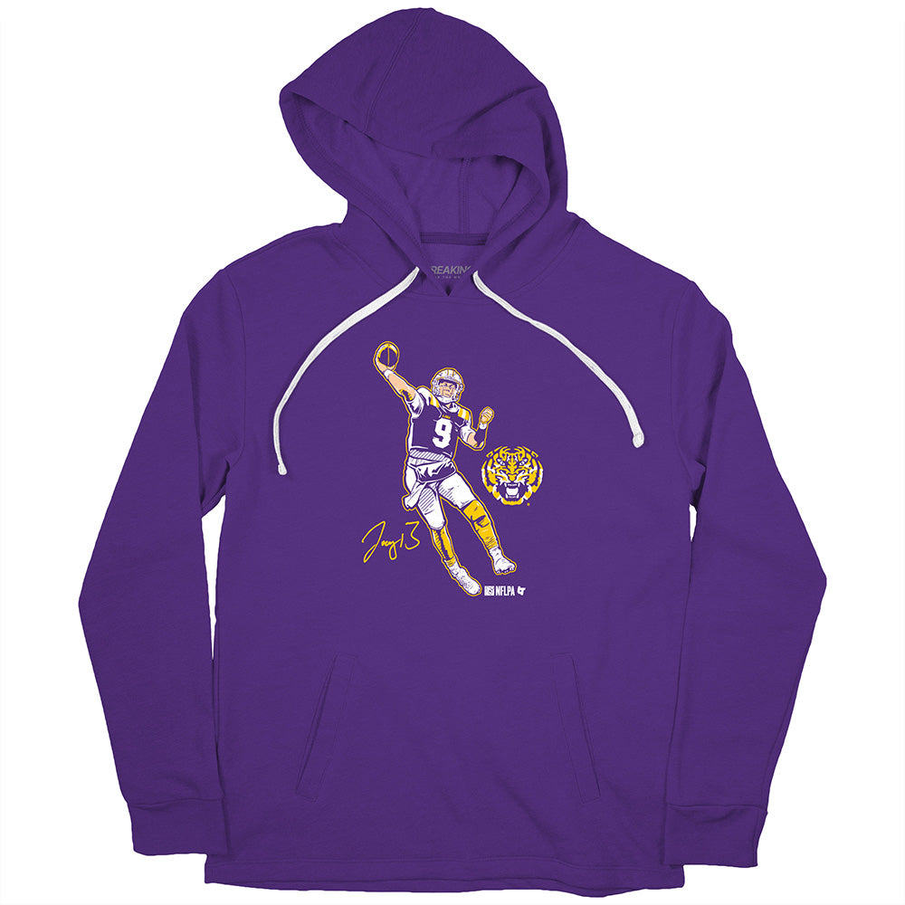 LSU Football: Joe Burrow Superstar Pose