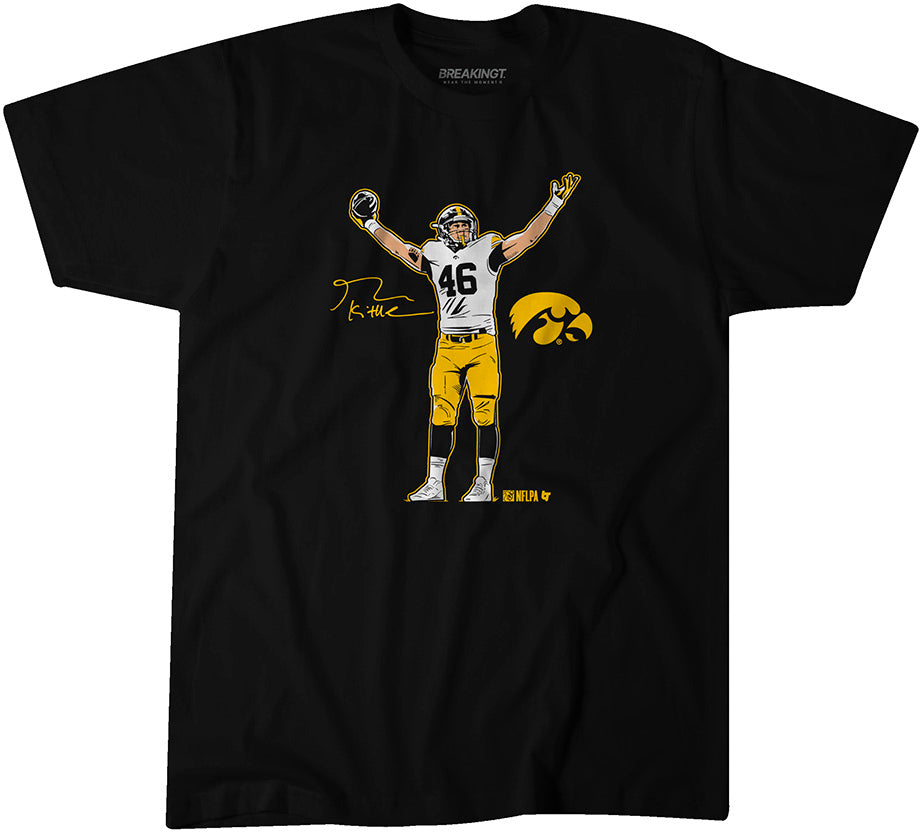 Iowa Football: George Kittle Superstar Pose