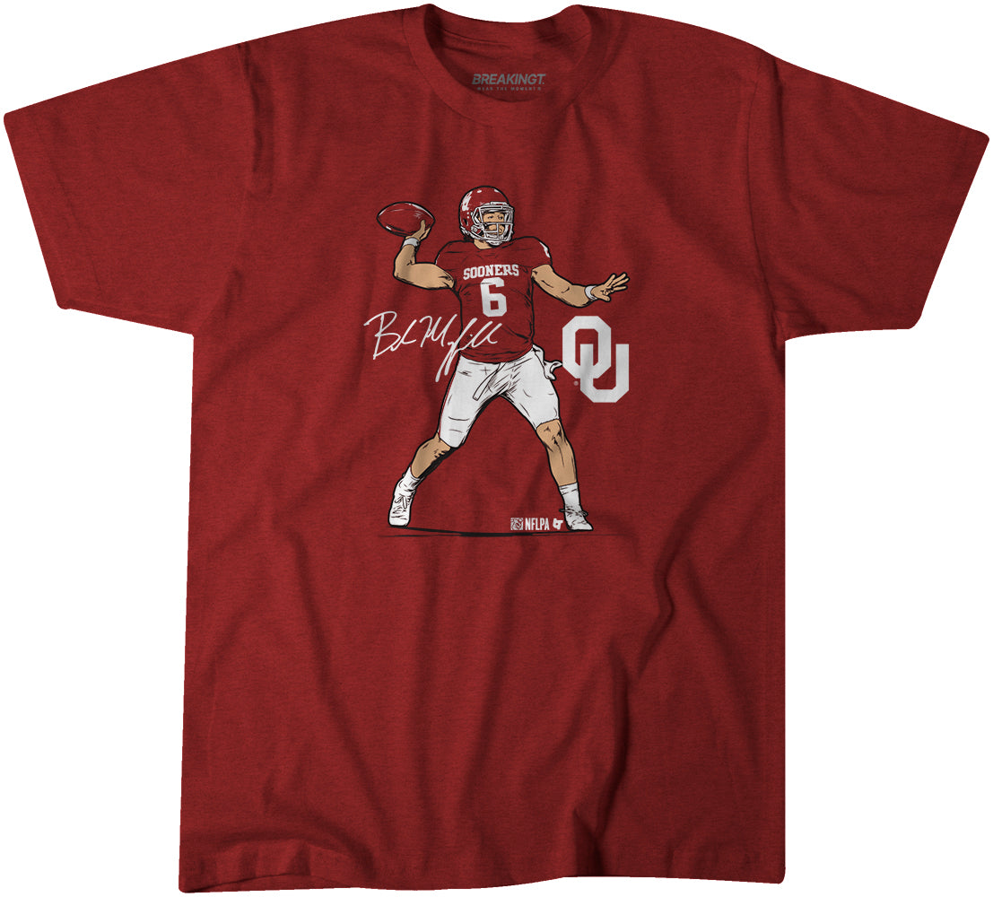 Oklahoma Football: Baker Mayfield Superstar Pose