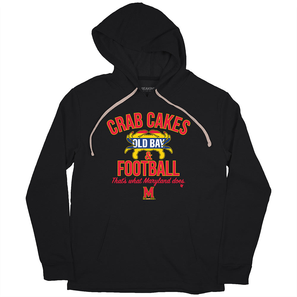 Maryland Terrapins: Crab Cakes & Old Bay & Football