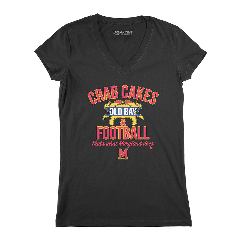 Maryland Terrapins: Crab Cakes & Old Bay & Football