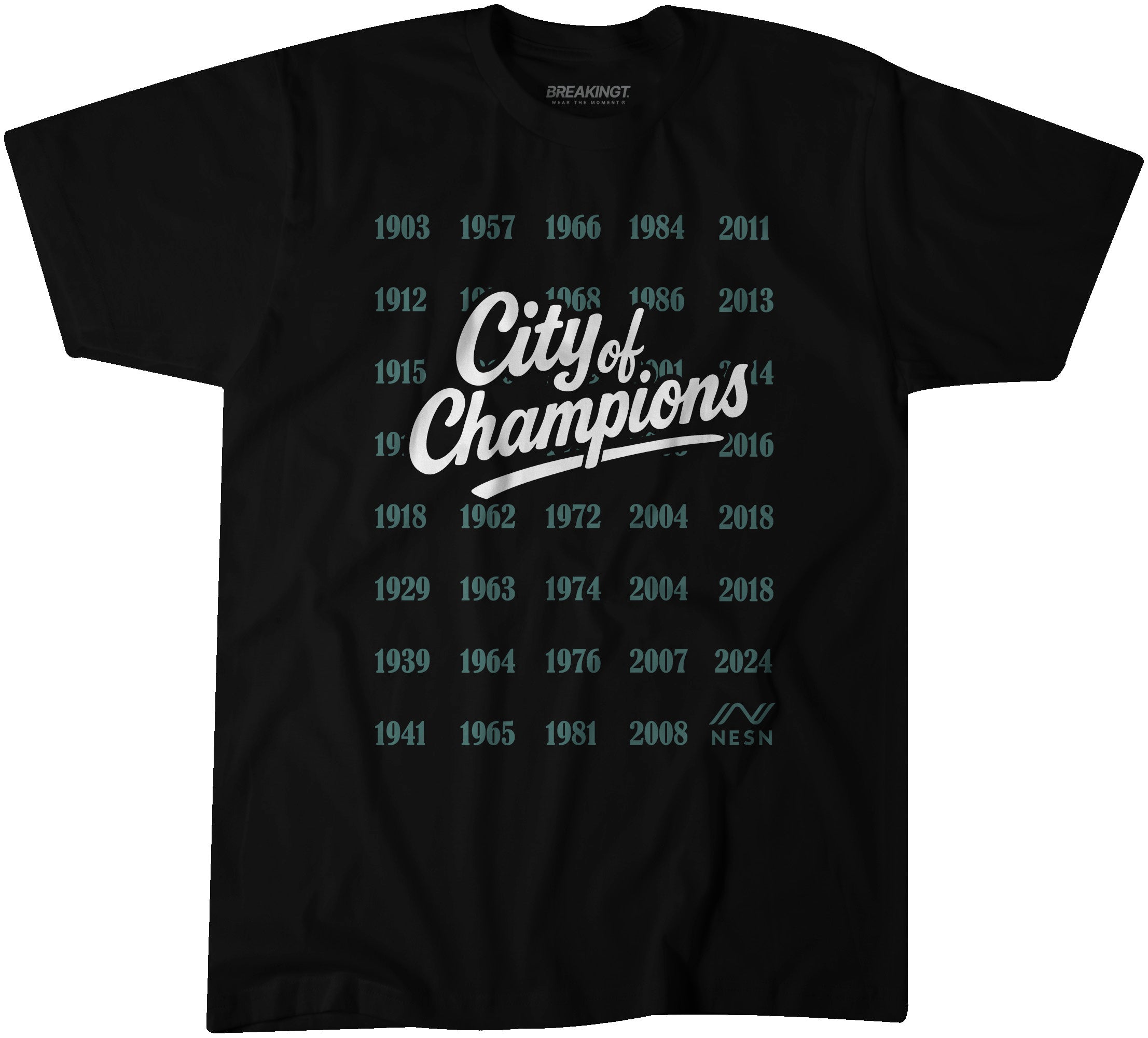 NESN: City Of Champions Years