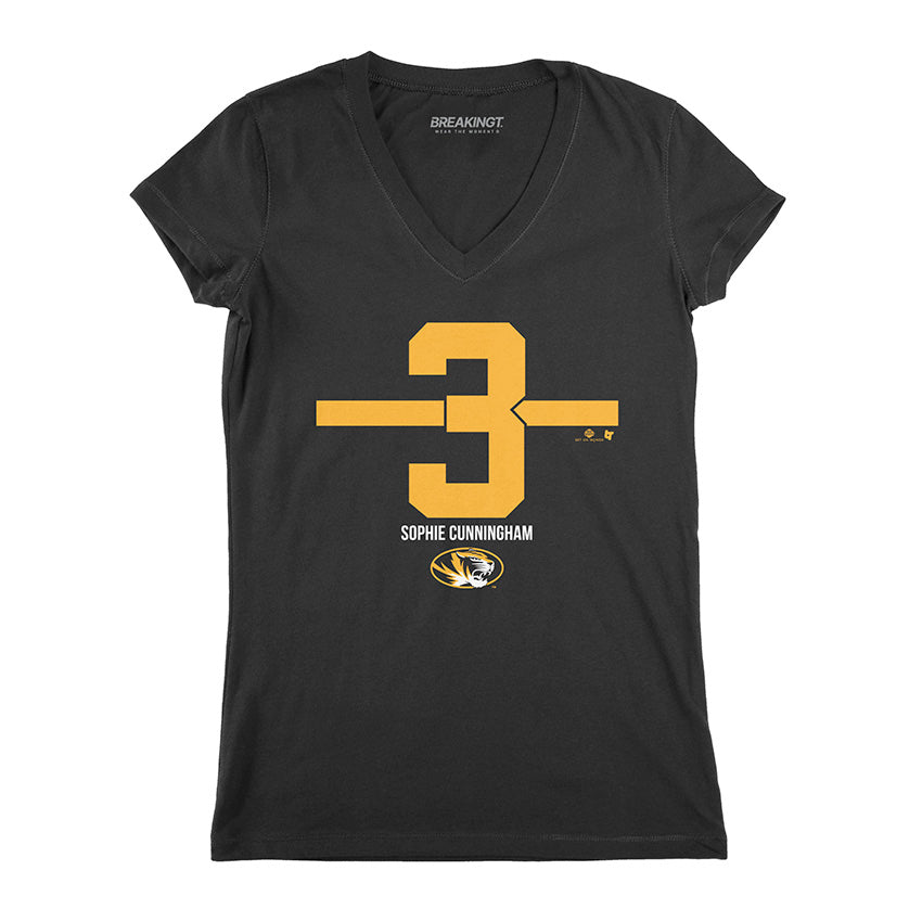 Missouri Basketball: Sophie Cunningham Name Number Stripe