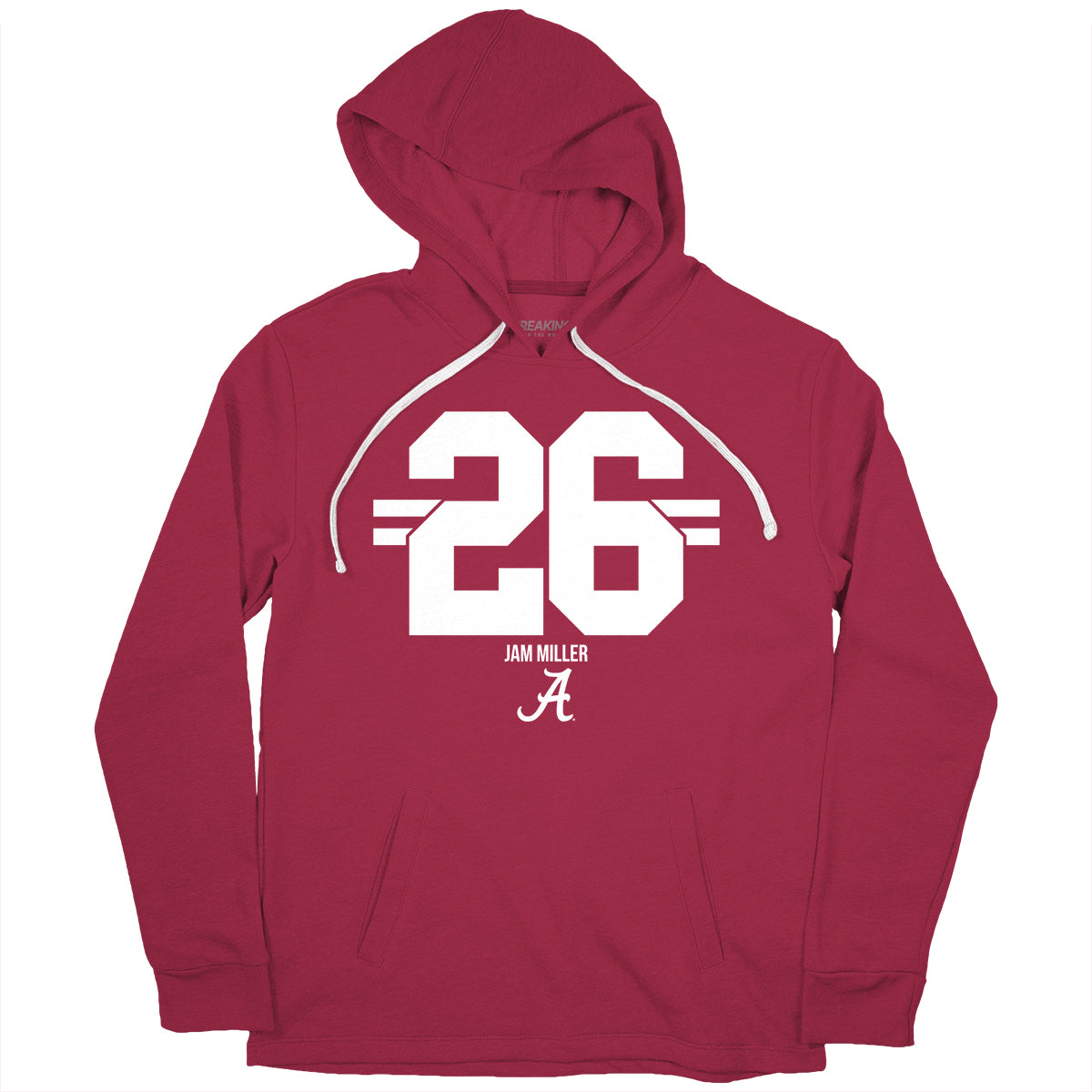 Alabama Football: Jam Miller 26 Stripe