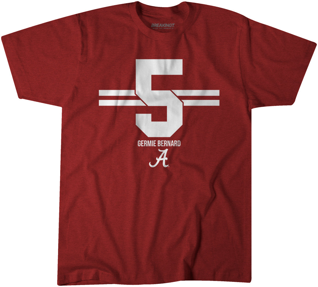 Alabama Football: Germie Bernard 5 Stripe