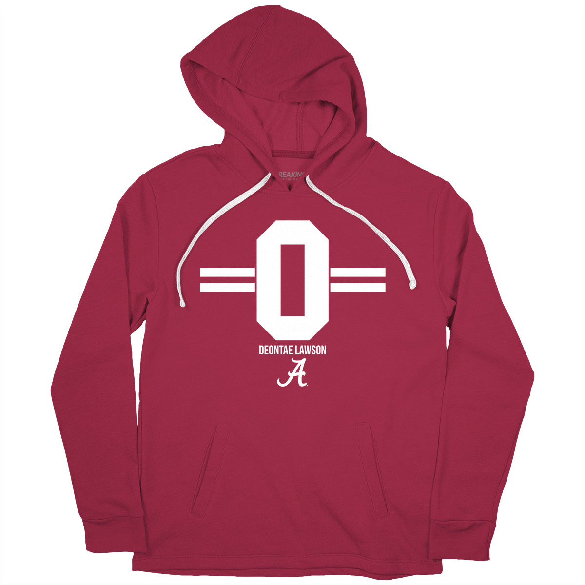 Alabama Football: Deontae Lawson 0 Stripe