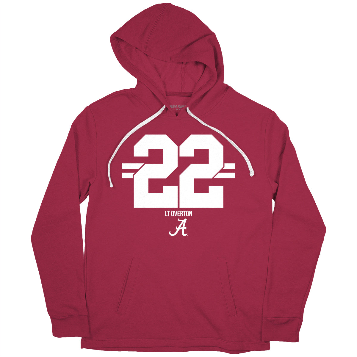 Alabama Football: LT Overton 22 Stripe