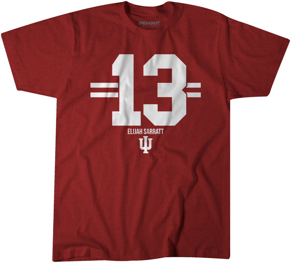 Indiana Football: Elijah Sarratt 13 Stripe