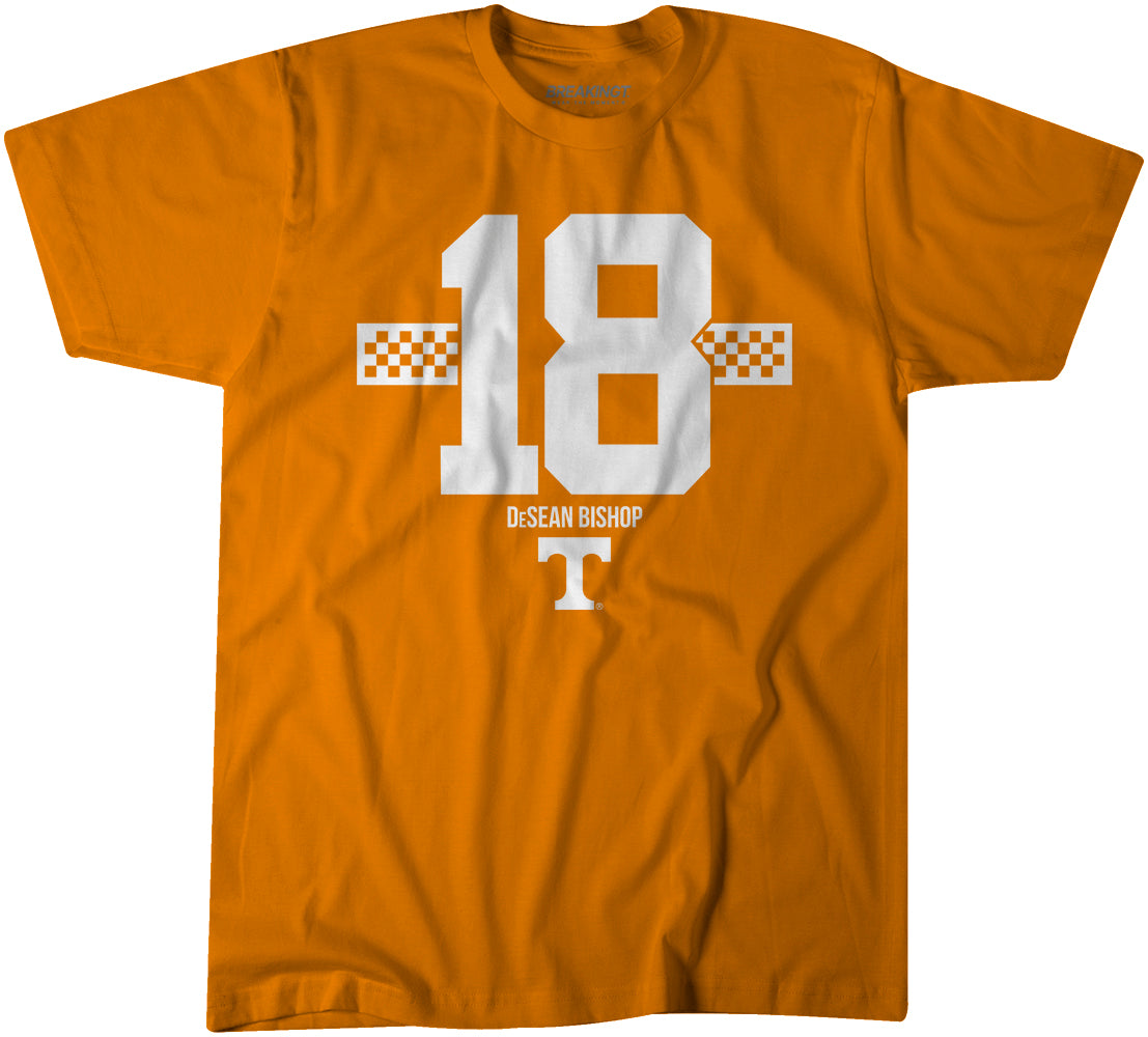 Tennessee Football: DeSean Bishop 18 Stripe