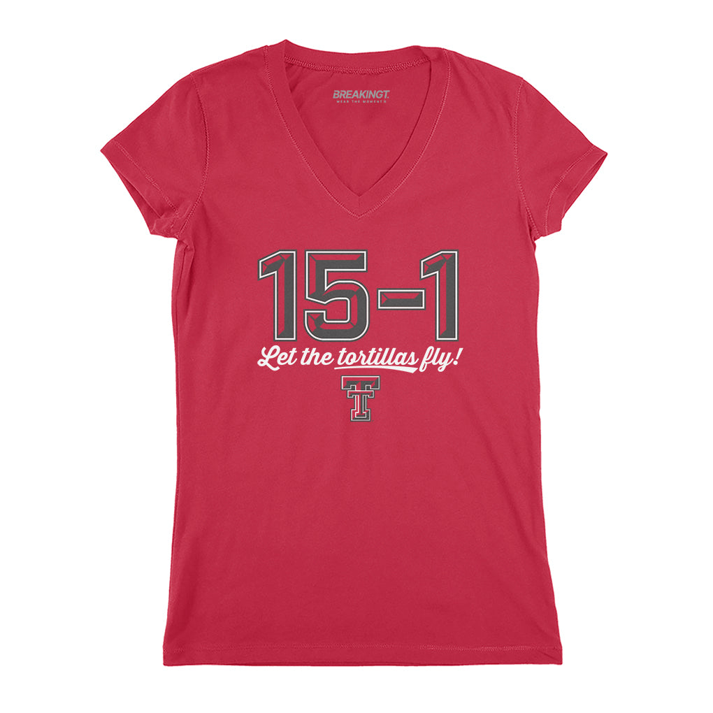 Texas Tech Red Raiders: 15-1 Let The Tortillas Fly