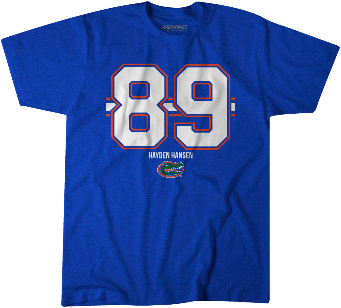 Florida Football: Hayden Hansen 89 Stripe