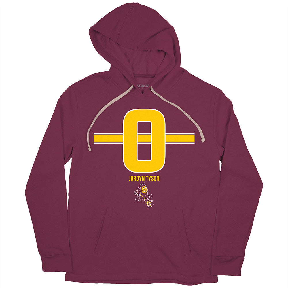 ASU Football: Jordyn Tyson 0 Stripe