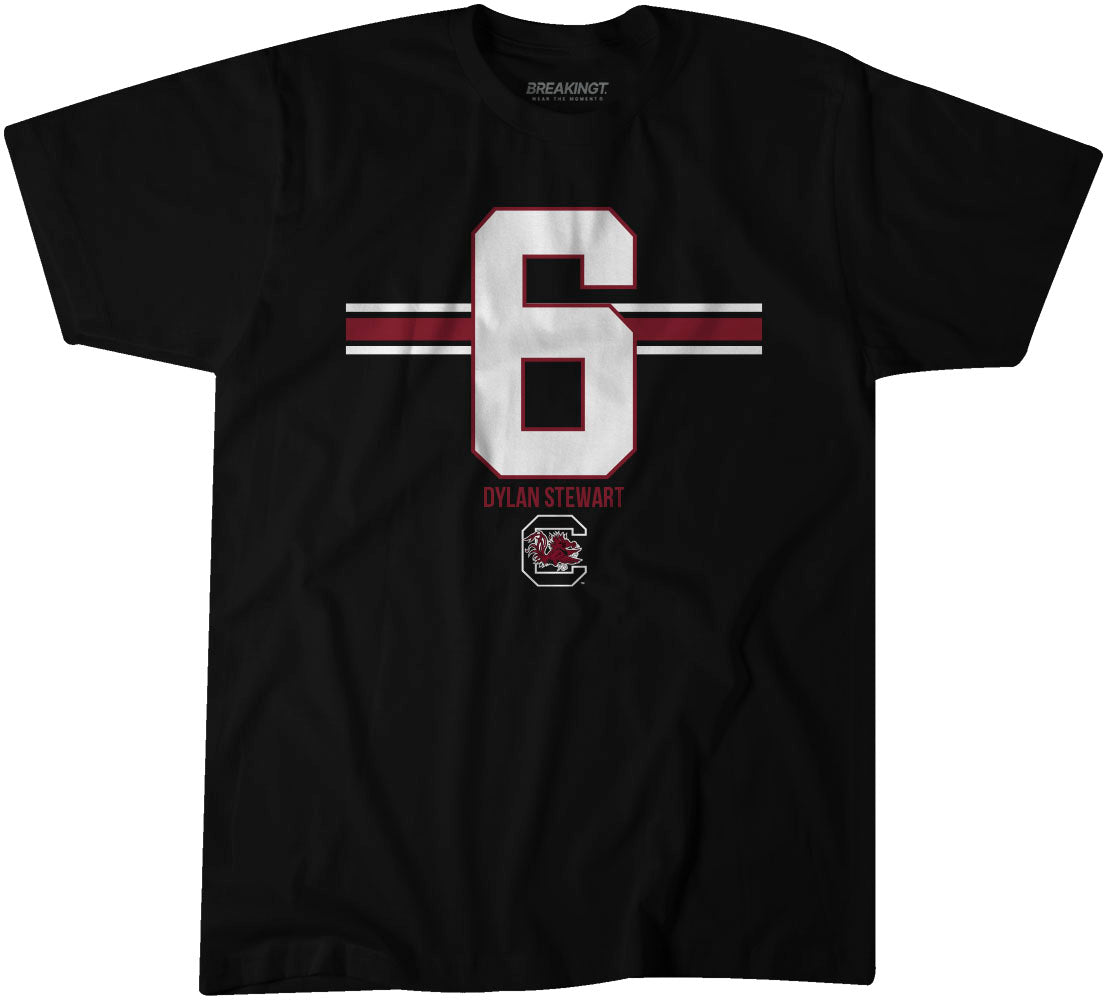 South Carolina Football: Dylan Stewart 6 Stripe