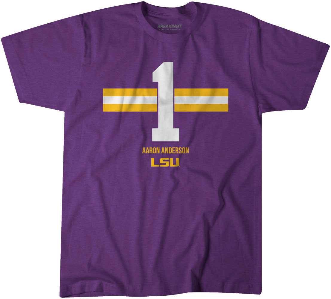 LSU Football: Aaron Anderson 1 Stripe