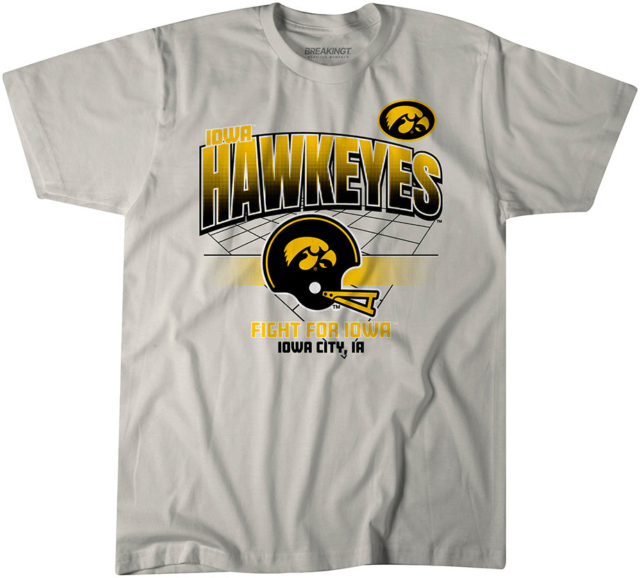 Iowa Football: Helmet Grid