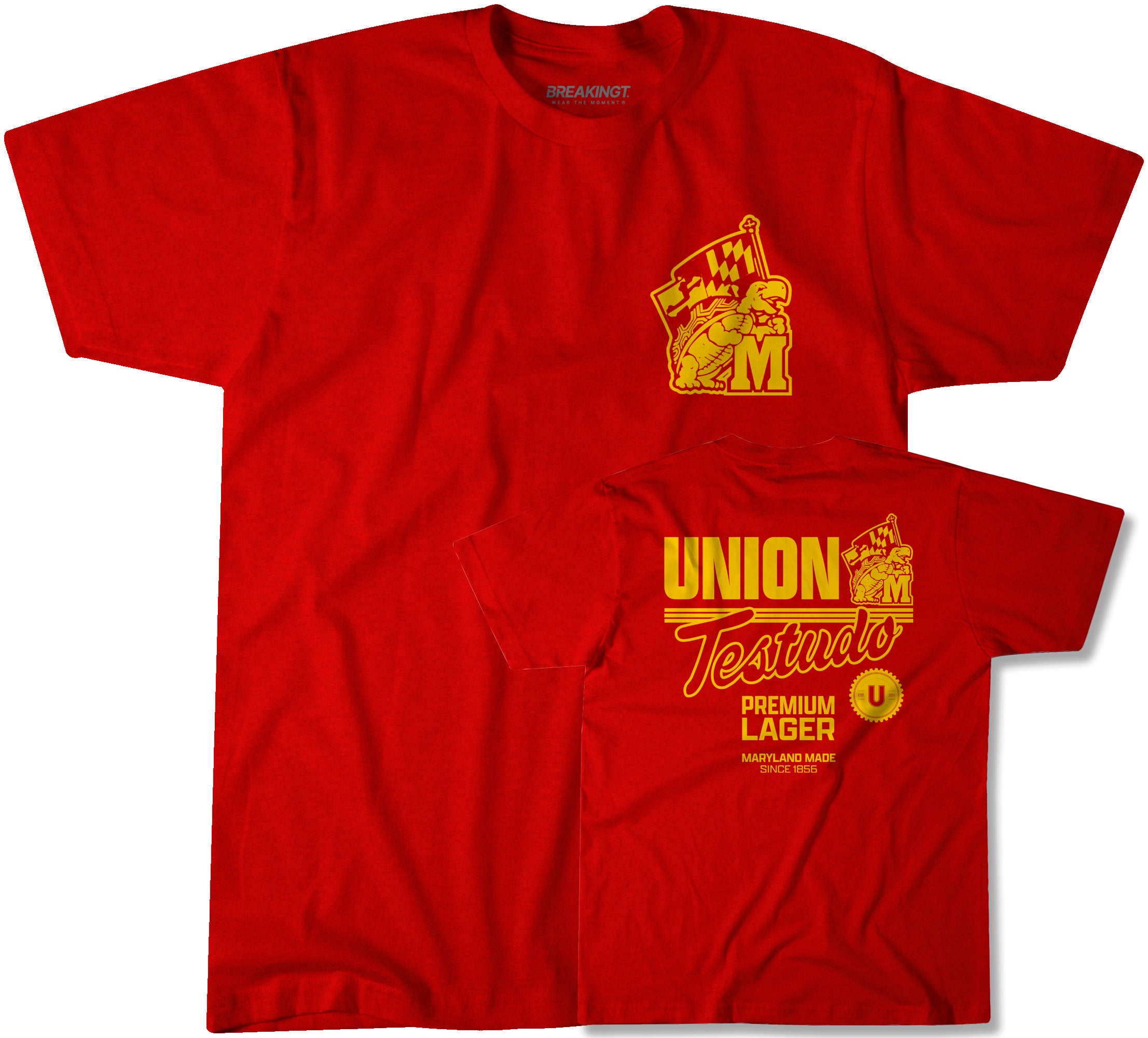 Union Craft Brewing & Maryland Terrapins: Testudo Premium Lager T-Shirt