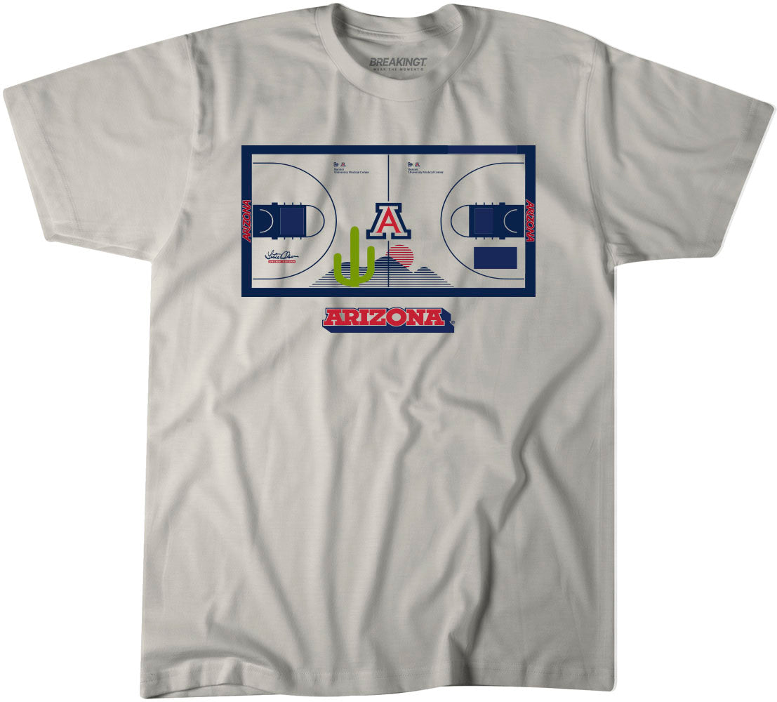 Arizona Basketball: Vintage Cactus Court