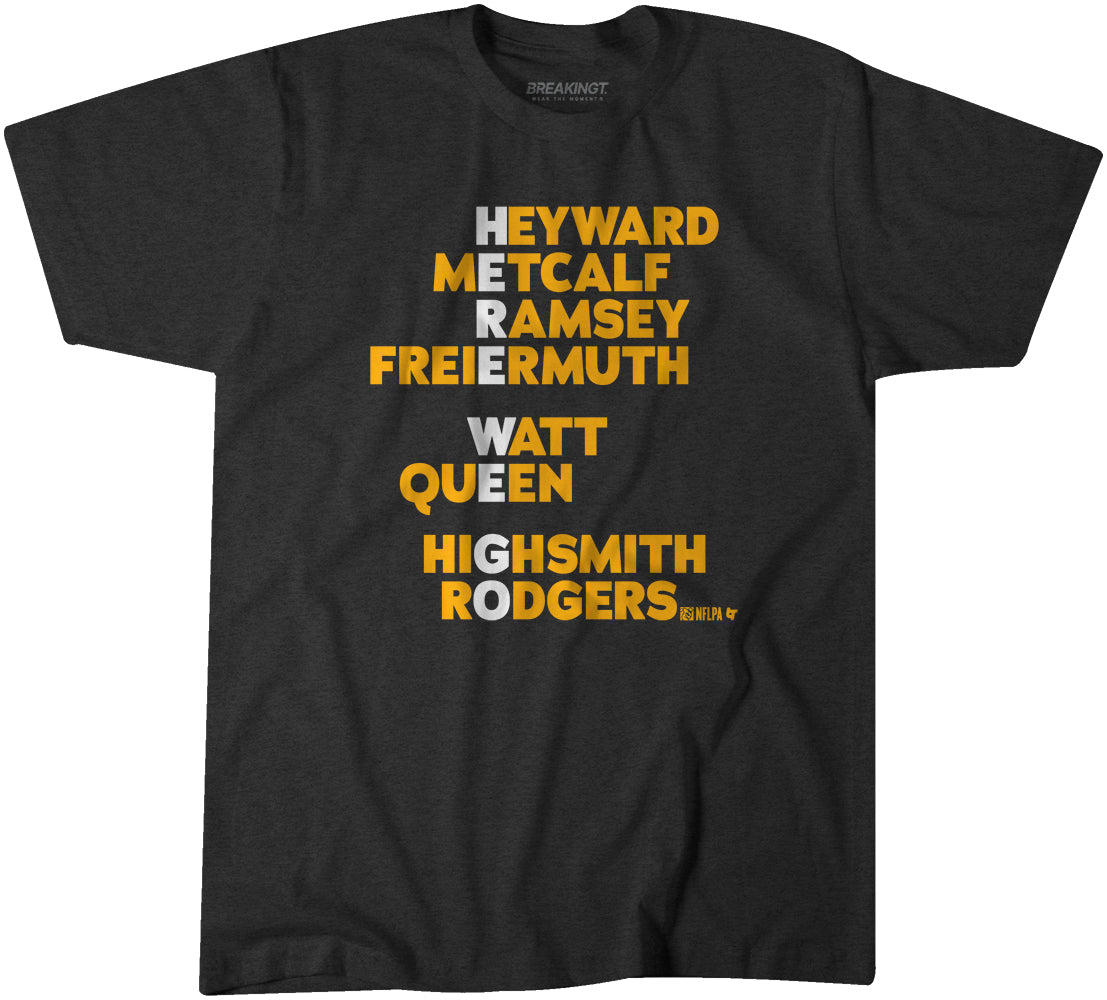 Pittsburgh Here We Go Names