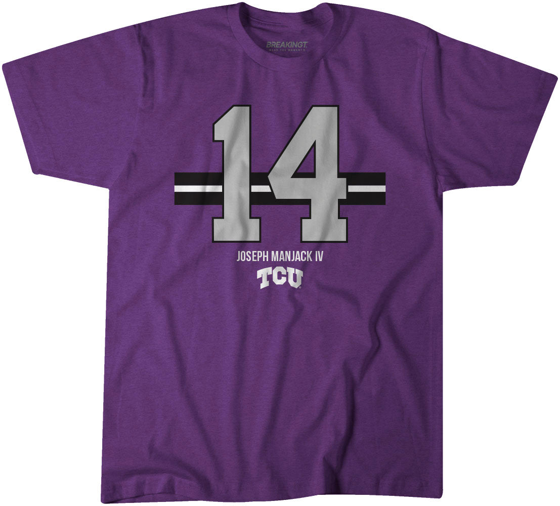 TCU Football: Joseph Manjack IV 14 Stripe