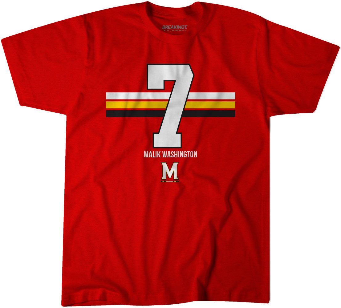 Maryland Football: Malik Washington 7 Stripe