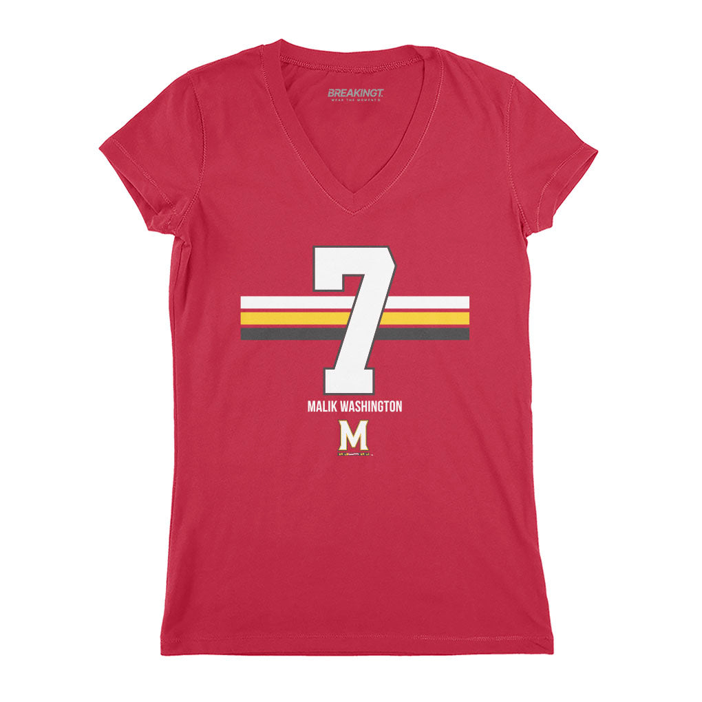 Maryland Football: Malik Washington 7 Stripe