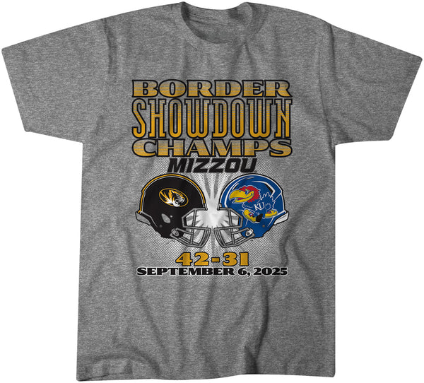 Missouri Football: Border Showdown Champs Shirt - Mizzou x BreakingT
