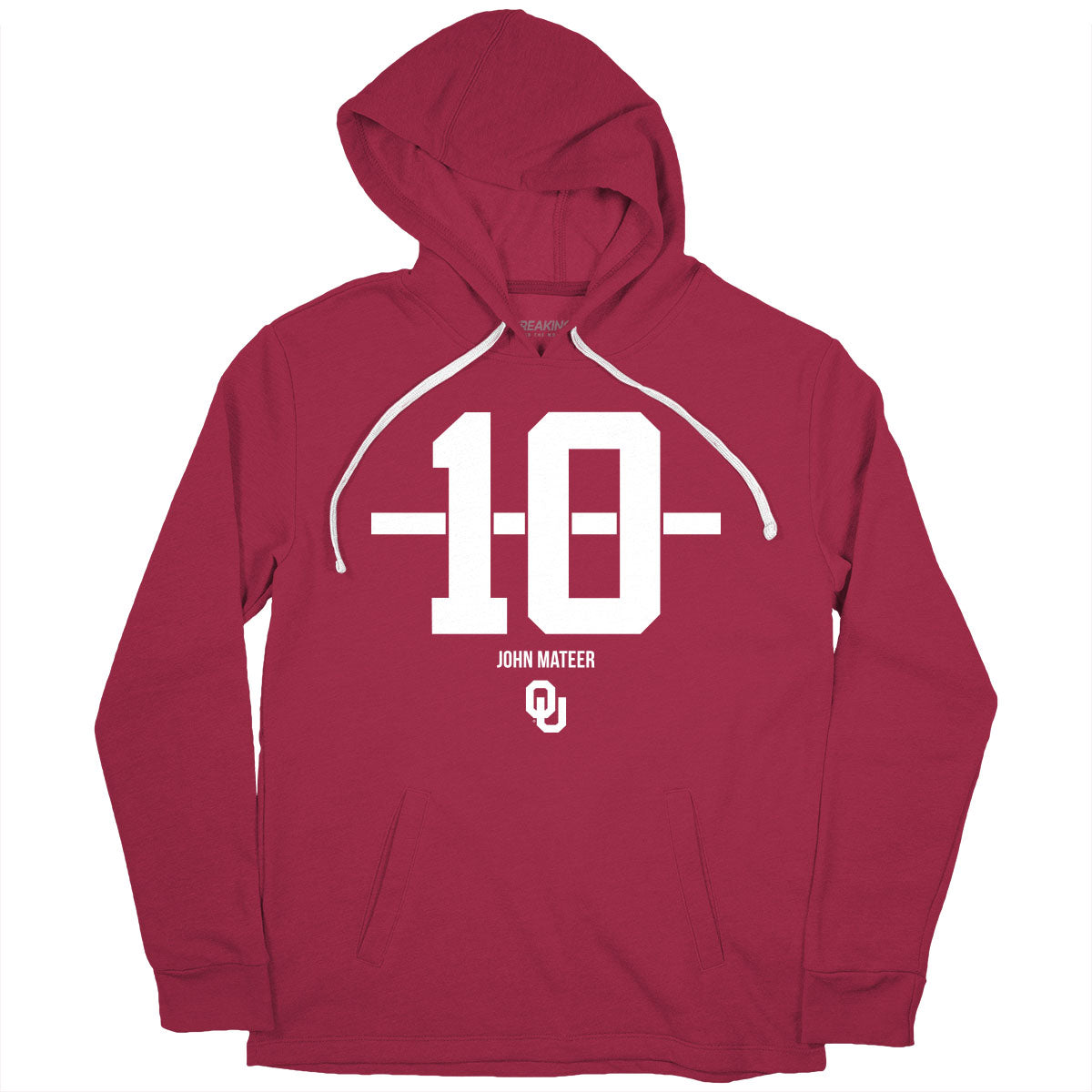 Oklahoma Football: John Mateer 10 Stripe