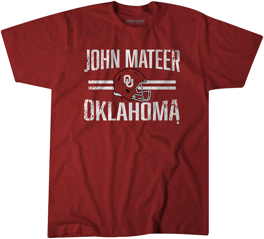 Oklahoma Football: John Mateer Helmet Hero