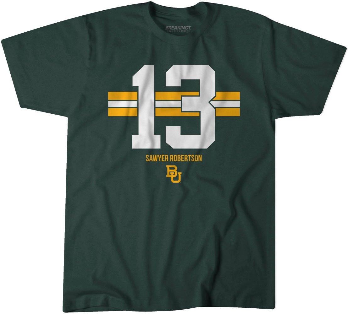 Baylor Football: Sawyer Robertson 13 Stripe