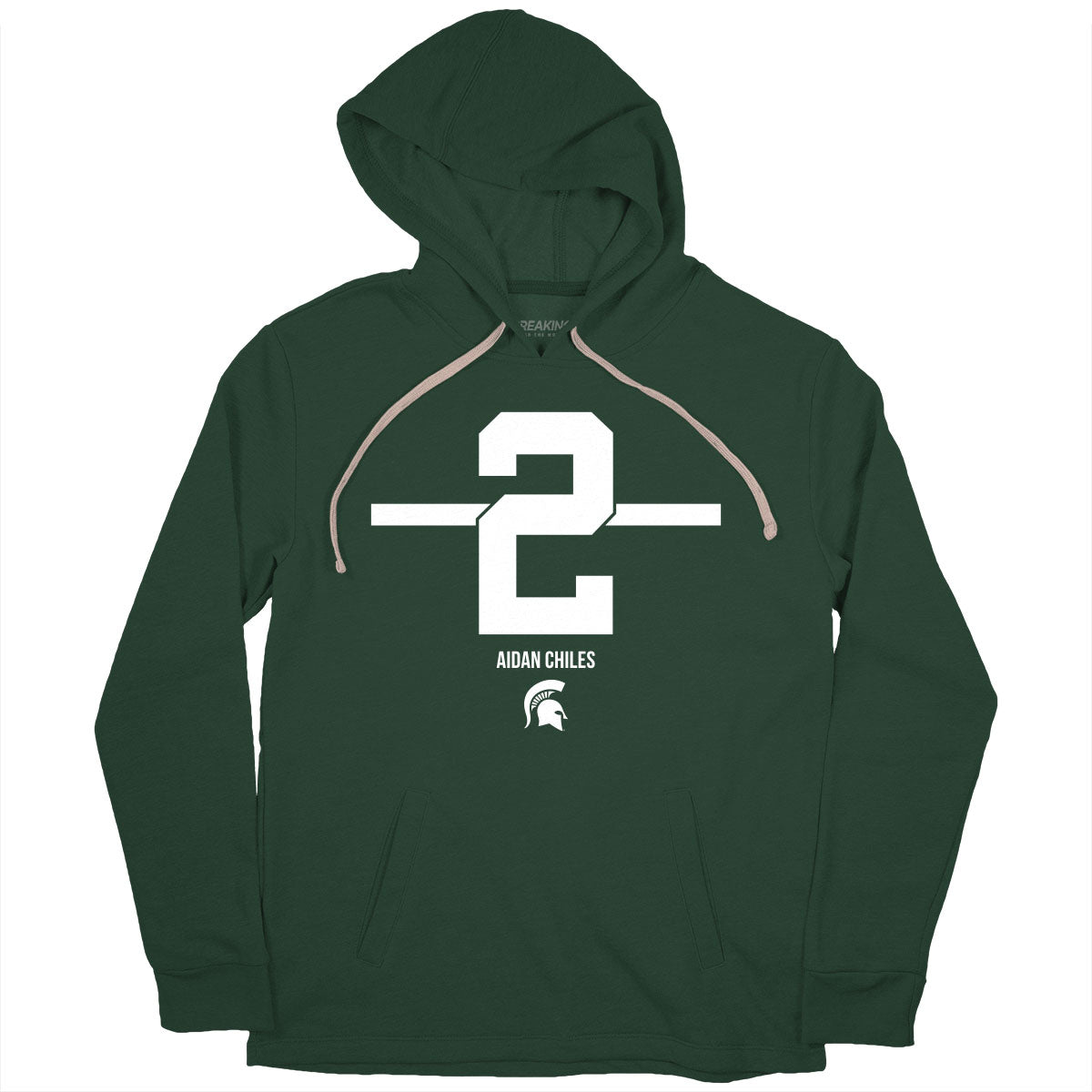 Michigan State Football: Aidan Chiles 2 Stripe