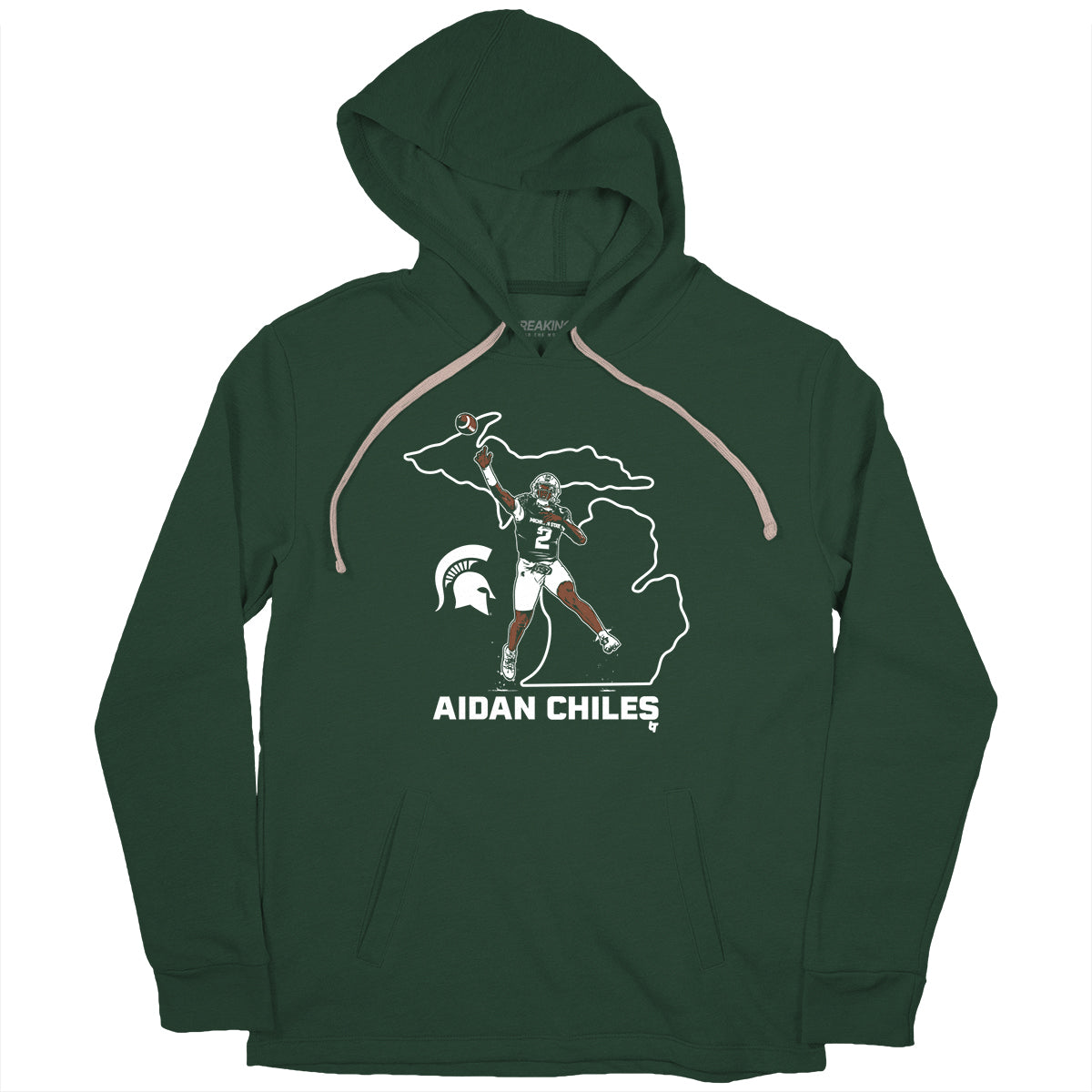 Michigan State Football: Aidan Chiles State Star