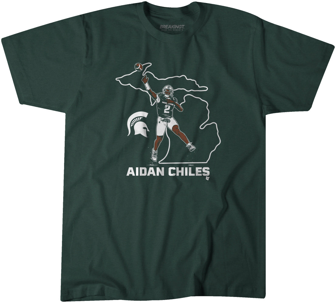 Michigan State Football: Aidan Chiles State Star