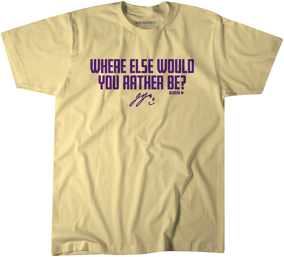 J.J. McCarthy: Where Else Would You Rather Be?