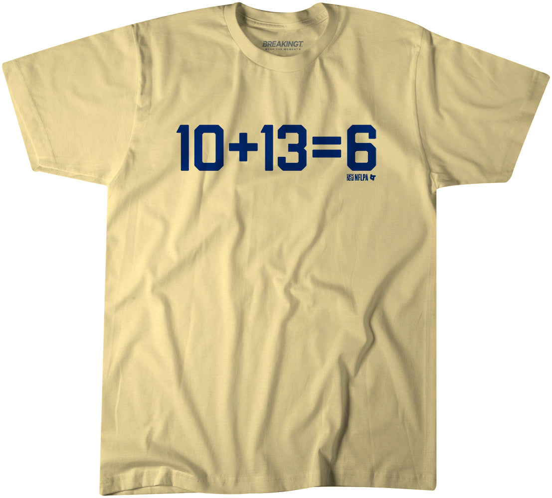 Justin Herbert & Keenan Allen: 10 + 13 = 6