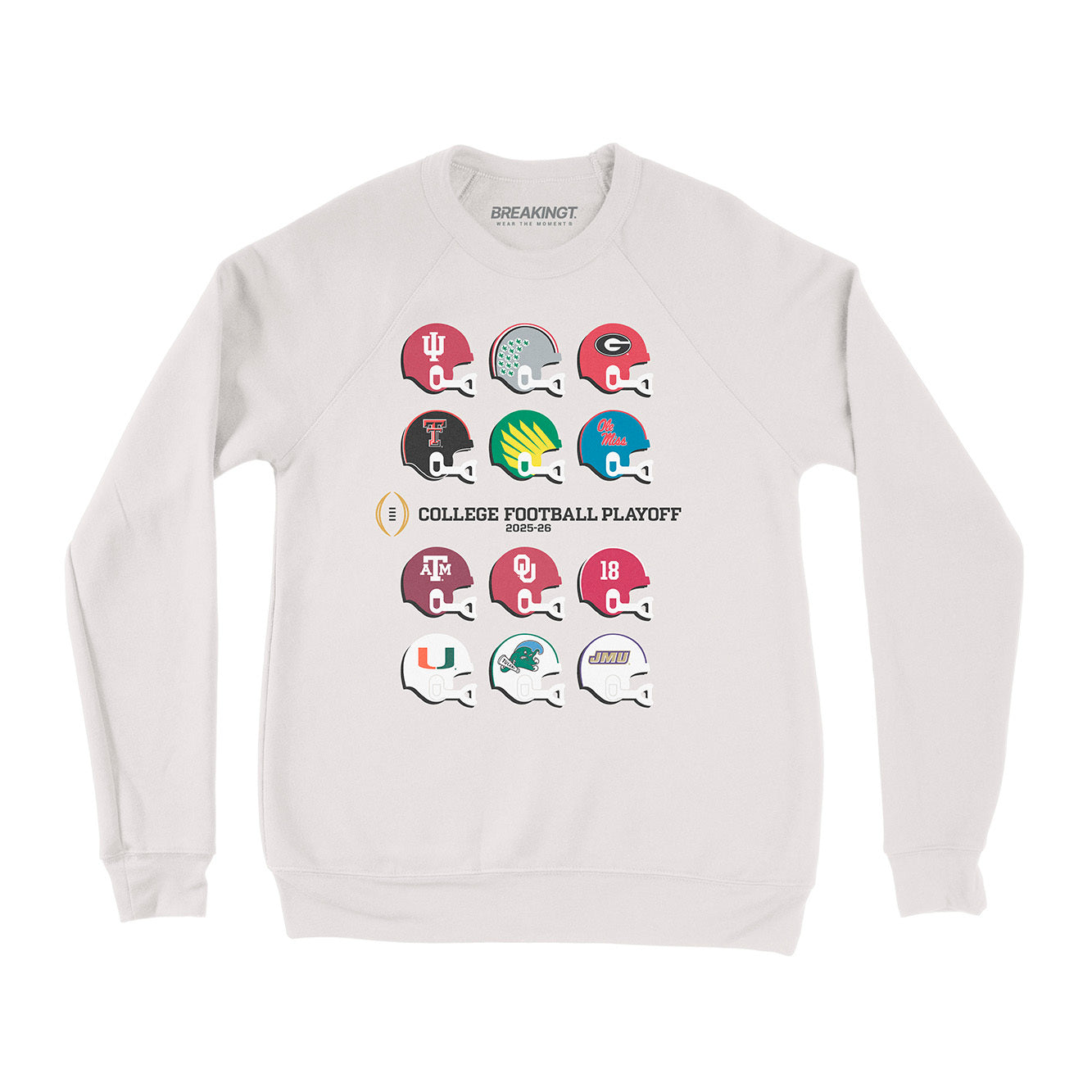 2025 CFP Field: Toy Team Helmets