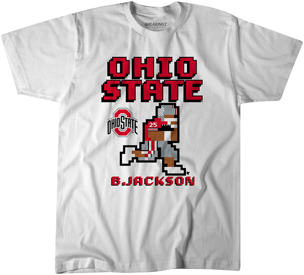 Ohio State Football: Bo Jackson Retro Baller Shirt - OSU x BreakingT